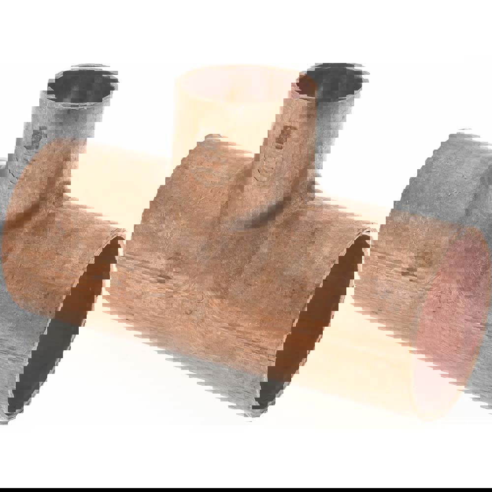 Wrot Copper Pipe Tee: 3/4